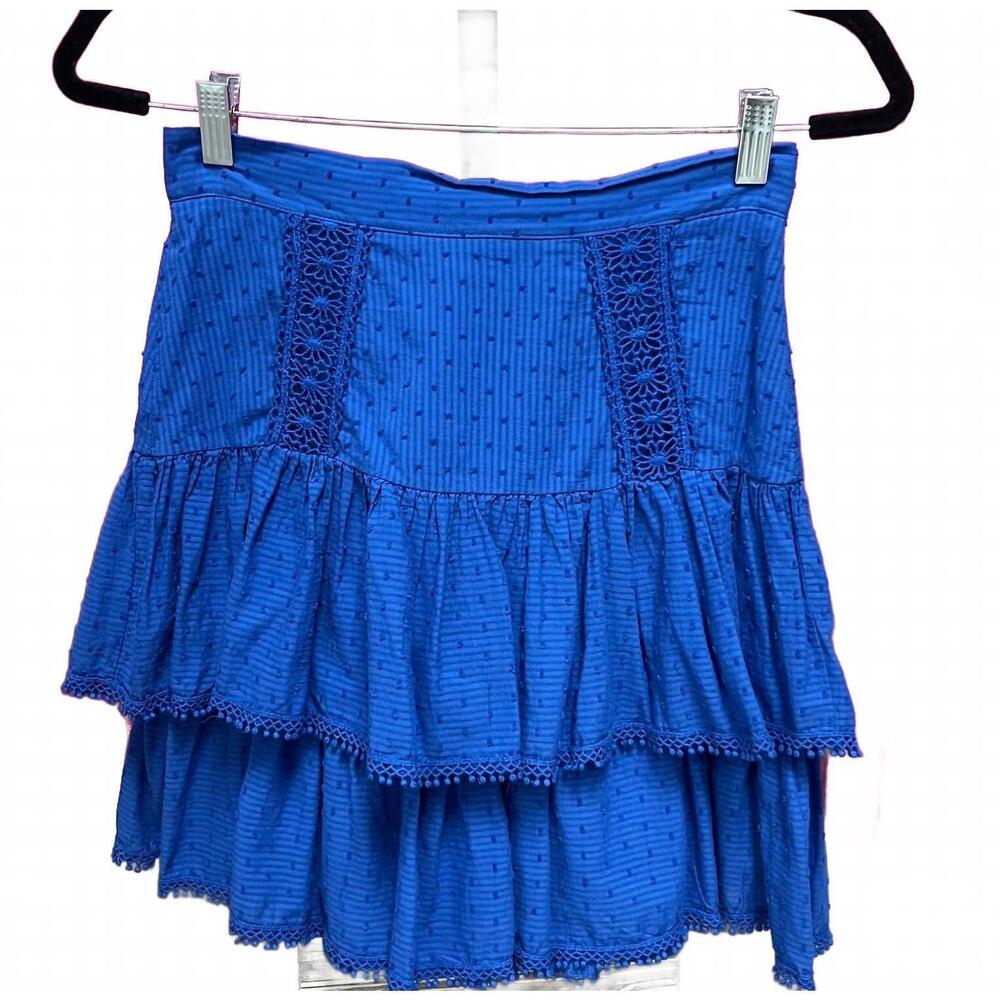 NEW DIXIE women's samba summer skirt in blue china